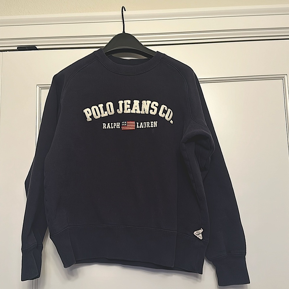 Navy Blue Polo Ralph Lauren Crew